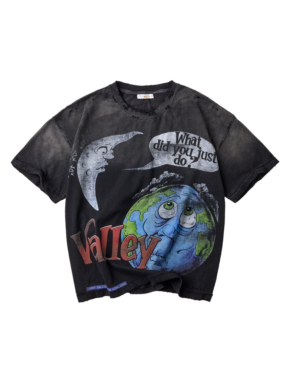 Vale Forever “World Peace” Valley Graphic Tee - Black